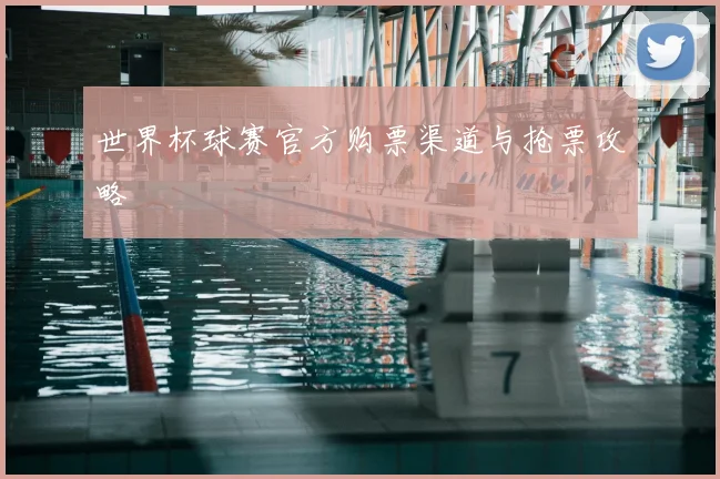 世界杯球赛官方购票渠道与抢票攻略